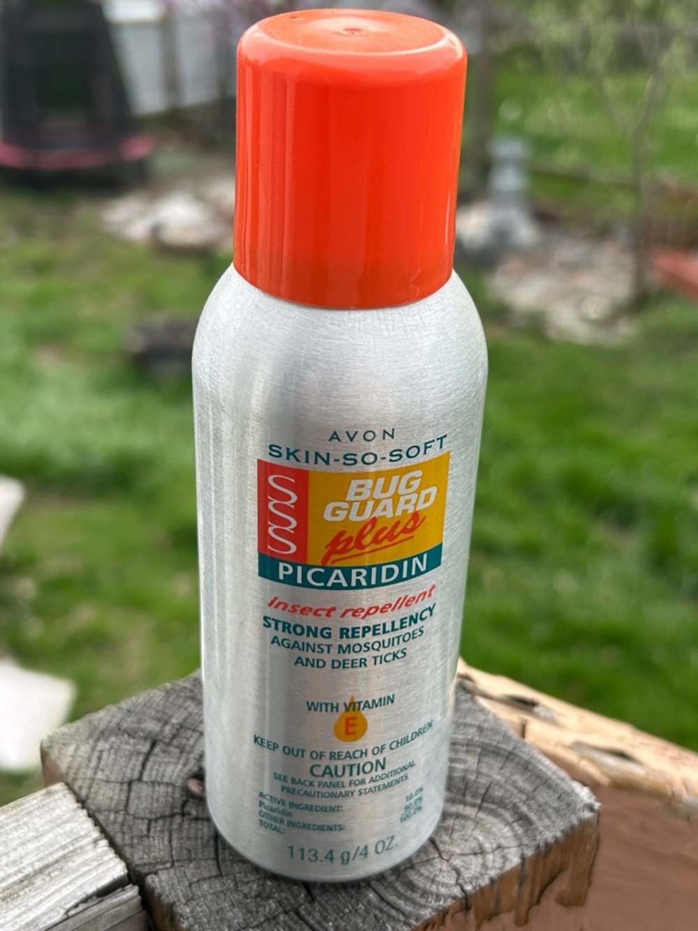 Avon Skin-So-Soft Bug Guard Plus Picaridin Spray - Orange Cap -expired